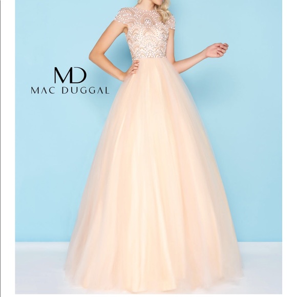 Blush Prom Ball Gown - Picture 8 of 8